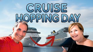 What Happens When You Jump From One Cruise to Another on the Same Day? Side2side sailing!