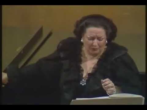 Montserrat Caballe  Caro mio ben  by Giordani