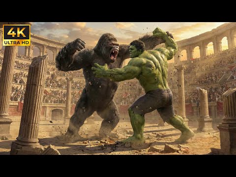 KONG x HULK: The Ultimate Gladiator Battle Turns into a Massive Revolt💥