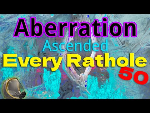 ALL Aberration ratholes!! 50 Rathole locations