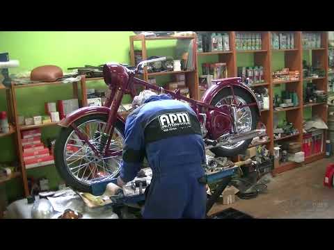 JAWA 250 pérák full renovation assembly build