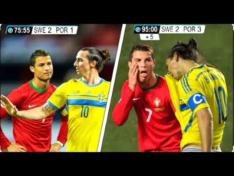 The Day Cristiano Ronaldo Revenge Zlatan Ibrahimovich&showed who Is The Boss