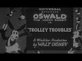 Trolley Troubles 1927 OSWALD THE LUCKY RABBIT ANIMATED CARTOON SHORT FULL EPISODE