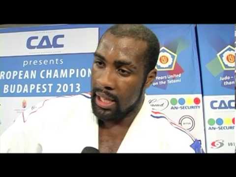 Interview Teddy Riner (FRA) +100kg ECh Budapest 2013