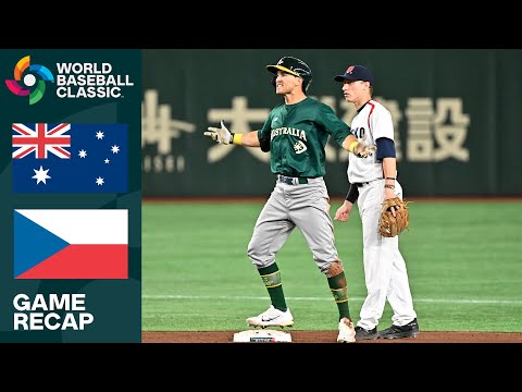 Australia vs. Czech Republic Game Highlights | 2023 World Baseball Classic