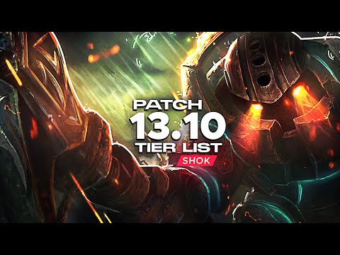 PATCH 13.10 MID LANE TIER LIST