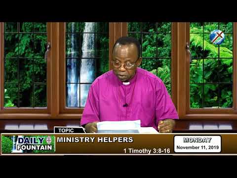 DAILY FOUNTAIN OF NOVEMBER 11, 2019 - THE MOST REV'D AMOS A. MADU