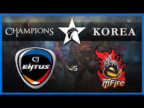 CJ Entus vs NaJin e-mFire Full BO3 Set | LCK Summer Split 2015 W5D3