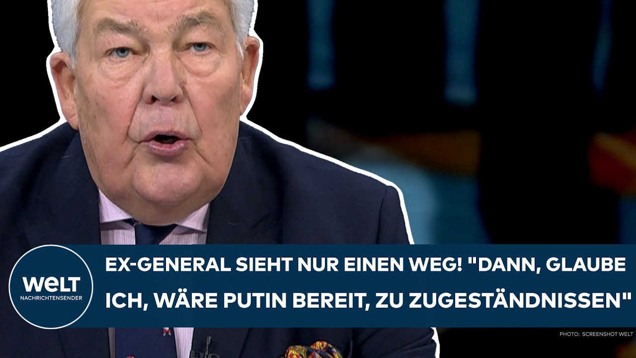 UKRAINE-KRIEG: Ex-General sieht nur diesen Weg! "Dann wäre Putin bereit zu Zugeständnissen!"