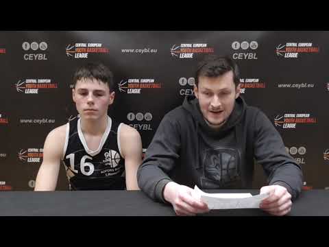 CEYBL U14 - Press conference, 3.2.2023, ADFORS Basket Litomyšl - Levharti Chomutov