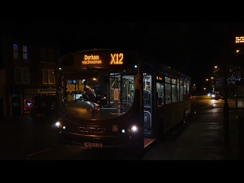 MAX Spare: Route X12 | NK09EJD/1415 - Arriva North East: VDL SB200/Wright Pulsar 2