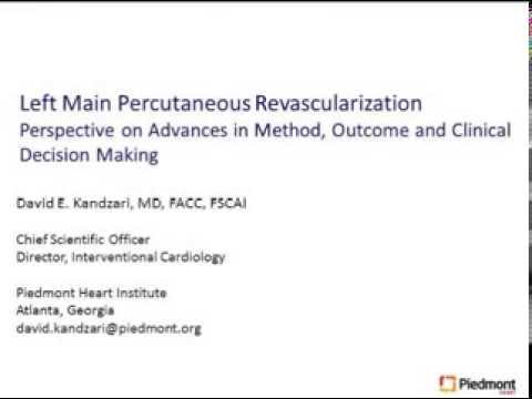 Left Main Percutaneous Revascularization