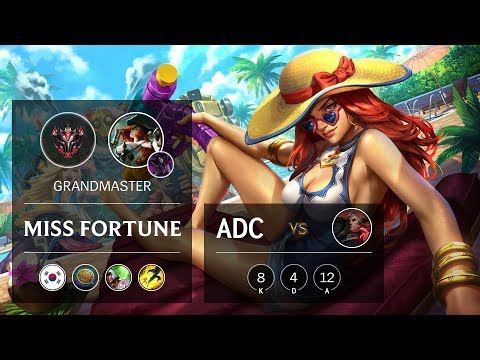 Miss Fortune ADC vs Swain - KR Grandmaster Patch 9.15
