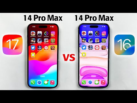 iOS 17 vs iOS 16 SPEED TEST - iPhone 14 Pro Max iOS 17 vs iOS 16 SPEED TEST - iOS Performance Test