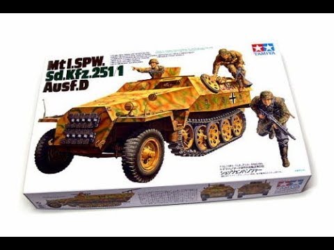 Tamiya 1/35 Mtl.SPW Sd.Kfz. 251/1 Ausf.D # 35195
