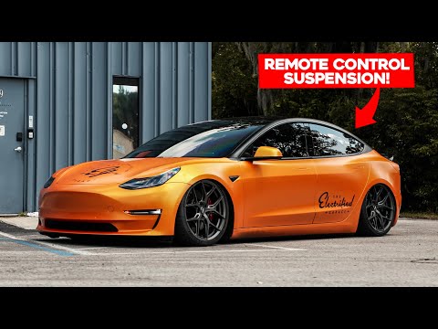 BOLT-ON Air Suspension for your Tesla Model 3