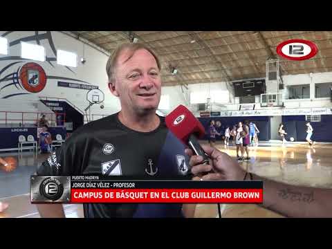 PUERTO MADRYN | CAMPUS DE BÁSQUET EN GUILLERMO BROWN