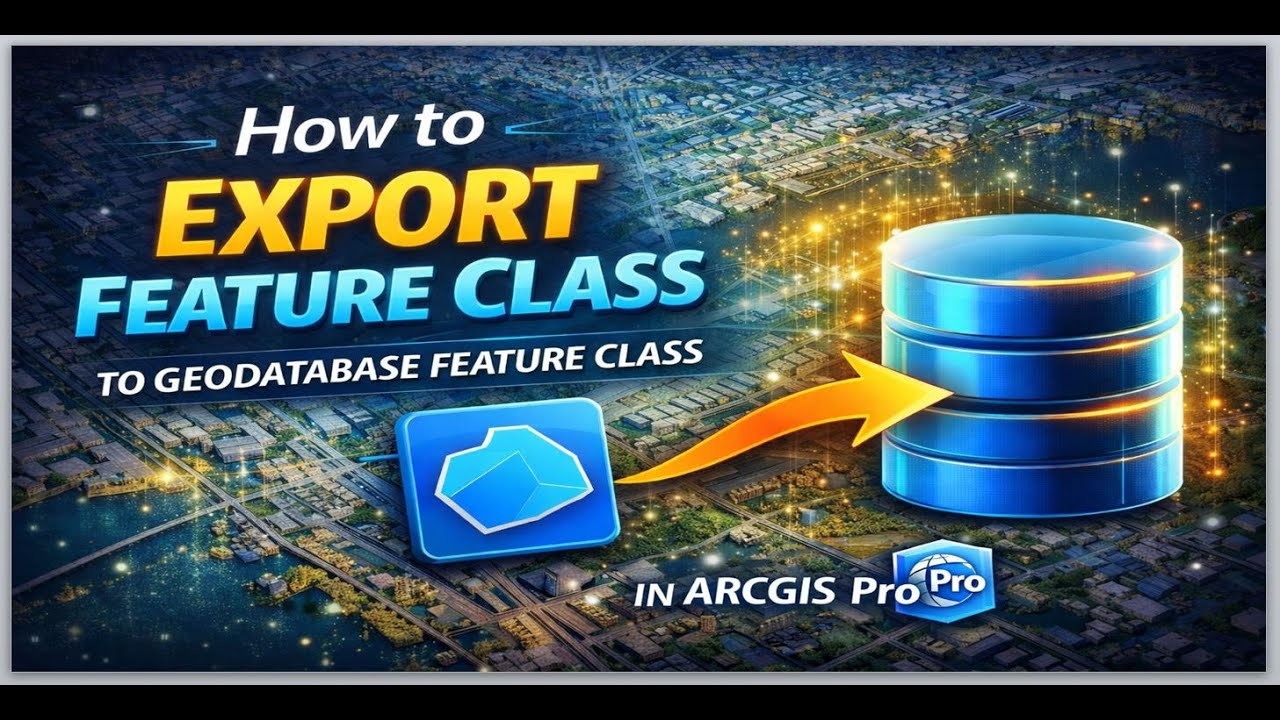 How to Export Feature Class to Geodatabase Feature Class in ArcGIS Pro