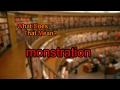 What does monstration mean?