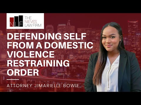 Defending Against a Domestic Violence Restraining Order