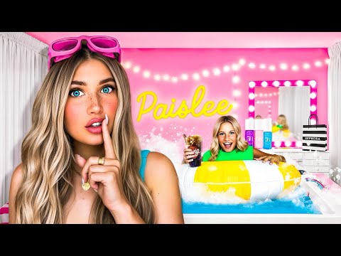 i SNUCK a HOT TUB into My SiSTERS Room! *Bad idea*