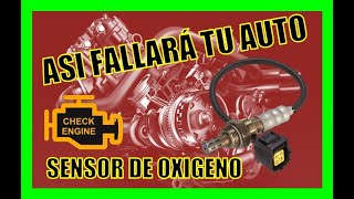 4 Síntomas del SENSOR DE OXIGENO DAÑADO ⚠️LOS Peligros Que Corre TU Auto ¡MIRALO¡