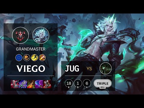Viego Jungle vs Warwick - EUW Grandmaster Patch 11.24