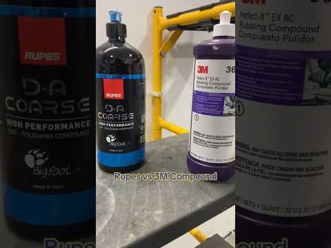Rupes vs 3M Compound | Auto Detailing