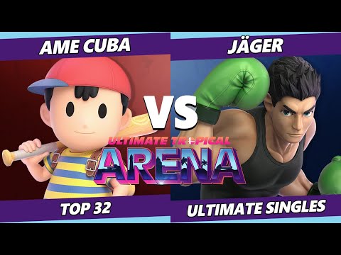 Ultimate Tropical Arena - Ame Cuba (Ness) Vs. Jäger (Little Mac, Hero) SSBU Ultimate Tournament