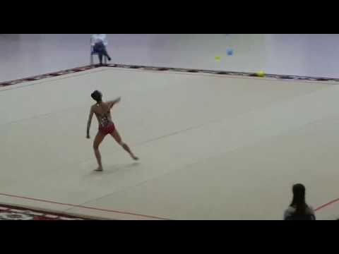 Диана Звонарева на чемпионате РК