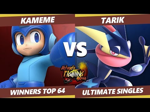 UFA 2019 SSBU - R2G | Kameme (Mega Man) Vs. CGN | Tarik (Greninja) Smash Tournament W. Round of 48