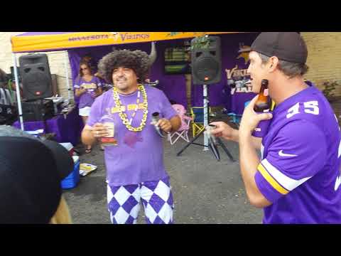 Minnesota Vikings tailgating party