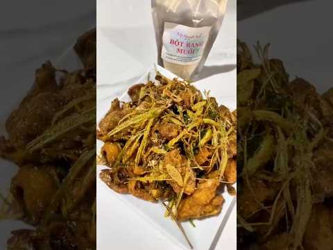 Cách Làm Gà Rang Muối đơn giản tại nhà #food #amthuc #tieccuoi #hocnauan #monngon #bepnguyetanh