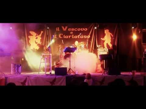 Musica ribelle + Bass and Drum solo. Il Vescovo e il Ciarlatano live@Concordia Sagittaria 02/08/2014