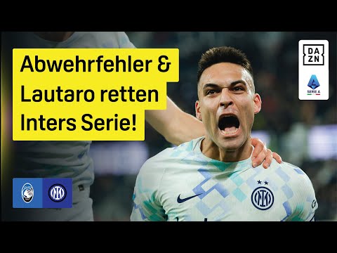 Atalanta - Inter | 17. Spieltag | Serie A | DAZN Highlights