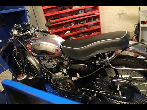 BSA Rocket Goldstar Replica - Rolling Road Test - SRM Classic Bikes