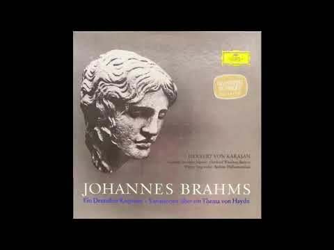 Brahms Variations on a Theme by Haydn Berlin Philharmonic Orchestra Karajan 1964