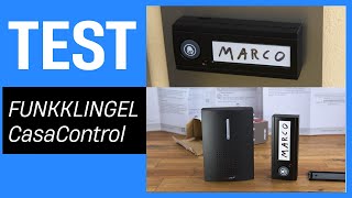 CASAcontrol Funkklingel im Test - Funk-Türklingel (Kabellose Funk Türklingel)