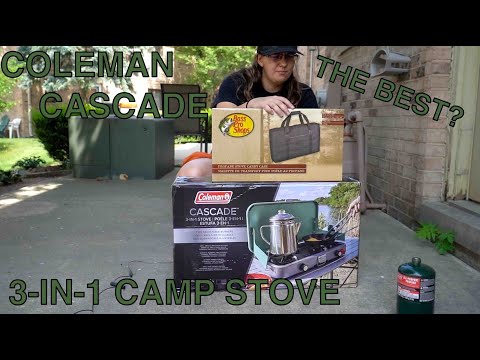 Coleman Cascade 3-IN-1 (BEST?) CAMP STOVE UNBOXING