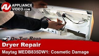 Maytag Dryer Repair: Top Panel Replacement