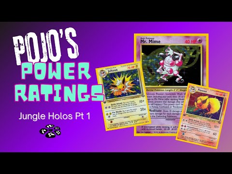 Pojo's Power Ratings - Jungle Holos 1 (Pokemon TCG Retrospective)