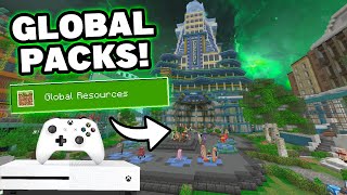 NEW How To Get Custom GLOBAL Texture Packs On Minecraft Xbox! Working August 2023! 1.20 Add-ons!