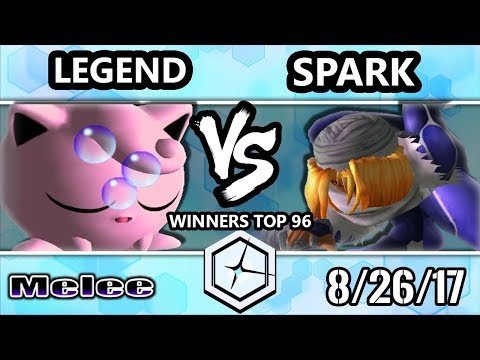 Shine 2017 SSBM - Legend (Jigglypuff) vs Spark (Sheik) - Smash Melee Winners