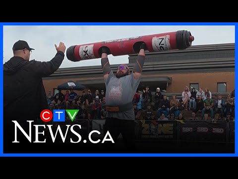 Edmonton man earns title of 'Strongest Man in Canada'