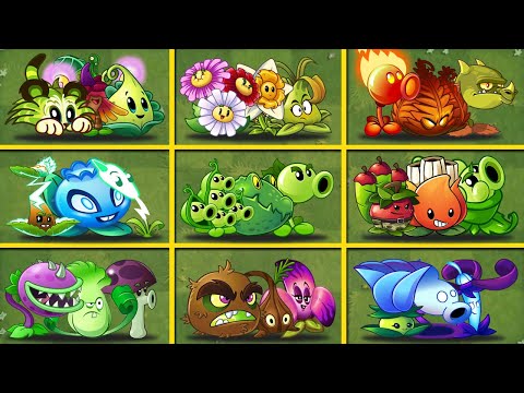 Best Random 9 Team 3 Plants Battles - Who Team Will Win? - PvZ 2 Team Plants vs Team Plants