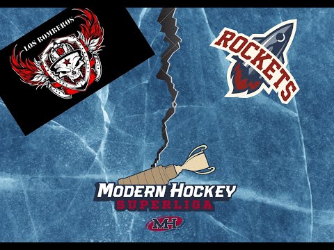 MH SUPERLIGA 2021/2022 34. kolo ROCKETS vs LOS BOMBEROS 3:0 - celý zápas