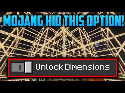 Is Mojang hiding a dimension from us?