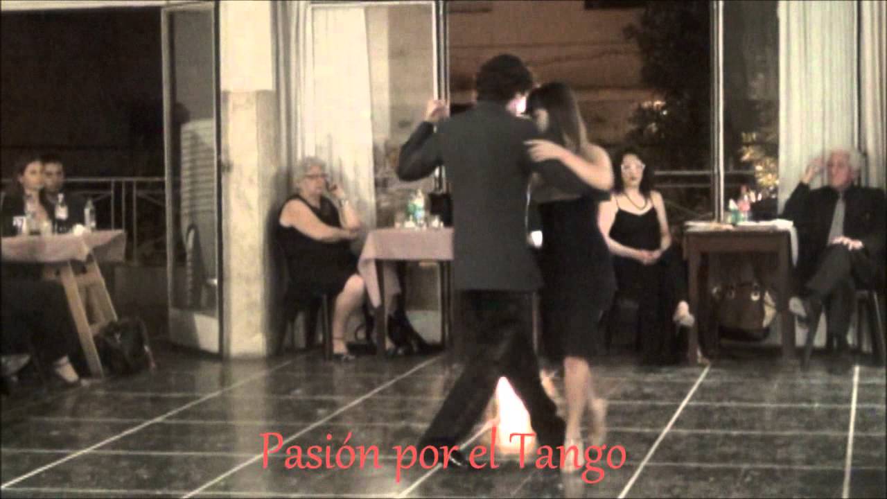 SABRINA MASSO y FEDERICO NAVEIRA Bailando el Tango RECUERDO en FLOREAL MILONGA