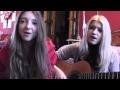 Две девушки поют красиво на гитаре "Любите девушки" ;3 