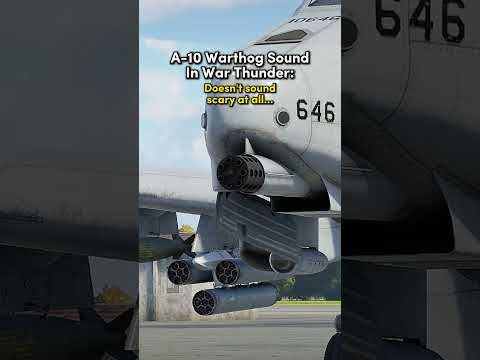War Thunder’s A-10 Warthog vs Real Life’s A-10… ☠️